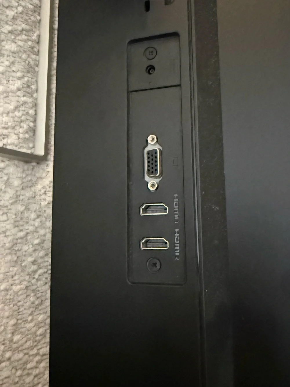 HP monitor large